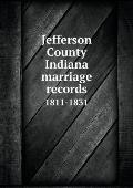 Jefferson County Indiana marriage records 1811-1831