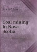 Coal mining in Nova Scotia