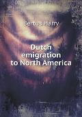 Dutch emigration to North America
