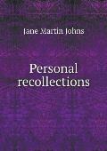 Personal recollections