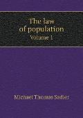 The law of population Volume 1