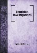 Nutrition investigations