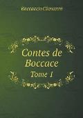 Contes de Boccace Tome 1