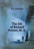 The life of Richard Porson, M. A