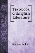 Text-book on English Literature