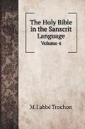 The Holy Bible in the Sanscrit Language: Volume 4
