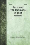 Paris and the Parisians in 1835: Volume 2. book with illustrations