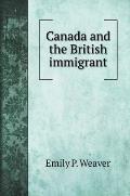 Canada and the British immigrant