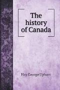The history of Canada