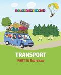 English vocabulary for kids. Transport. Part II