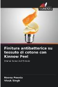 Finitura antibatterica su tessuto di cotone con Kinnow Peel