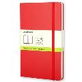 Moleskine Classic Red Notebook Plain Large