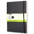 Moleskine Classic Plain Black Soft Cover XL Notebook