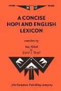 Concise Hopi & English Lexicon