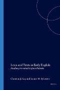 Lexis and texts in Early English