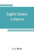 English colonies in America: Virginia, Maryland, and the Carolinas