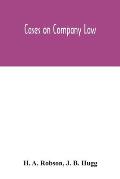 Cases on Company Law