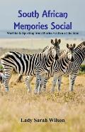 South African Memories Social, Warlike & Sporting From Diaries Written At The Time