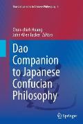 DAO Companion to Japanese Confucian Philosophy