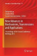 New Advances in Mechanisms, Transmissions and Applications: Proceedings of the Second Conference Metrapp 2013