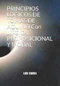 PRINCIPIOS LOGICOS DE TOMAS DE AQUINO Con LOGICA PROPOSICIONAL Y MODAL