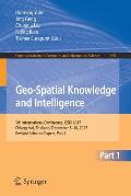 Geo-Spatial Knowledge and Intelligence: 5th International Conference, Gski 2017, Chiang Mai, Thailand, December 8-10, 2017, Revised Selected Papers, P