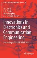 Innovations in Electronics and Communication Engineering: Proceedings of the 8th Iciece 2019