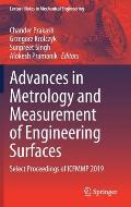 Advances in Metrology and Measurement of Engineering Surfaces: Select Proceedings of Icfmmp 2019