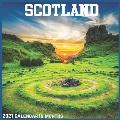 Scotland 2021 Calendar: Official Scotland Wall Calendar 2021