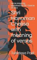 Shri Hanuman Chalisa with meaning of verses: verse meaning explained by Mr. Gaurav Choksi