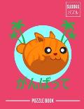 Tiger Cat Kawaii Face Japanese Aesthetic Sudoku Jungle Animal Puzzle Book Volume 1: 200 Challenging Puzzles