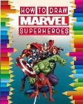 how to Draw Marvel super heroes: learn to draw your favorite Avengers Comics characters, including the super heroes: spider man, Iron Man, Black panth