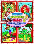 Sirenas Dragones Hadas - Libro de colorear para ni?os de 4 a 8 a?os: Fant?stico viaje al mundo de la magia