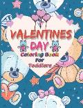 Valentines Day Coloring Book For Toddlers