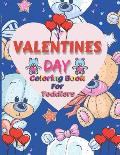 Valentines Day Coloring Book For Toddlers: valentines gift for kids