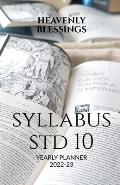 Syllabus Std 10
